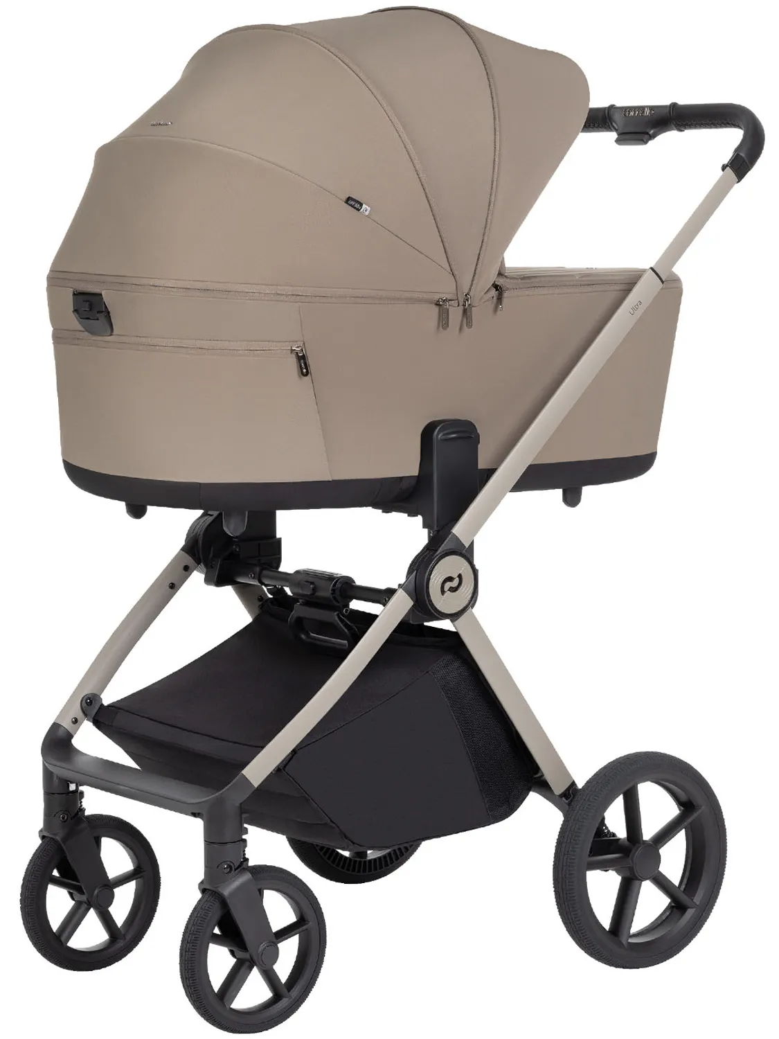 Коляска 2 в 1 CARRELLO Ultra F CRL-6557, бежевый (vintage beige ). Изображение 5