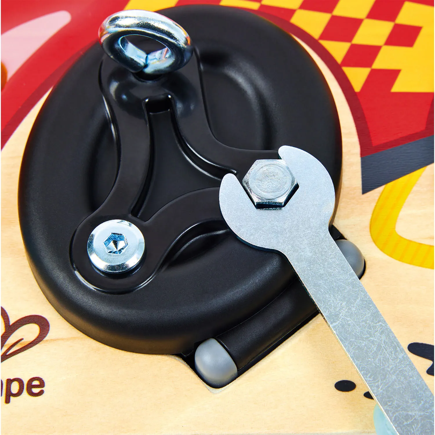 Игрушка HAPE развивающий бизиборд «Маленький гонщик» E1120_HP