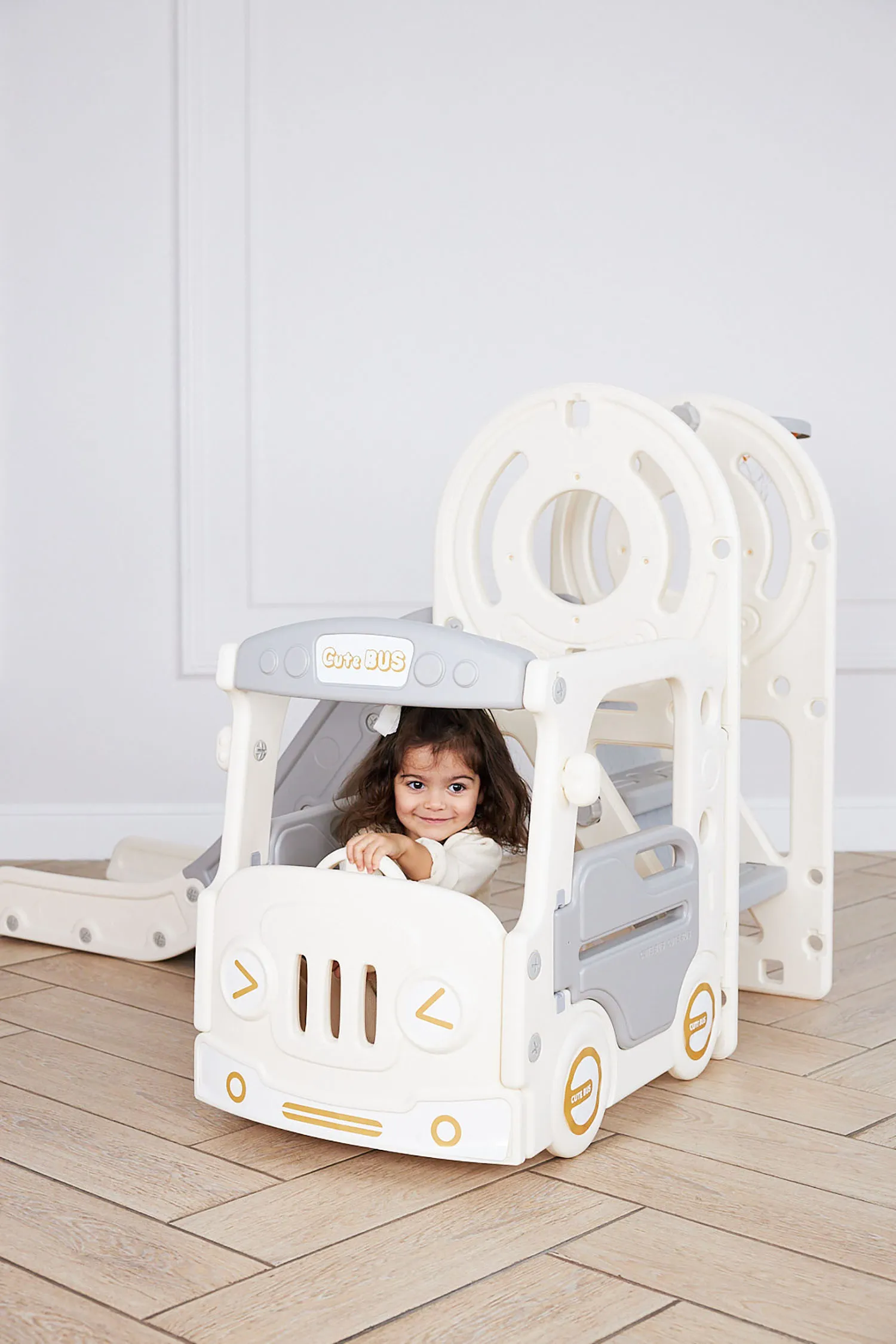 Комплекс игровой с горкой UNIX Kids Super Bus