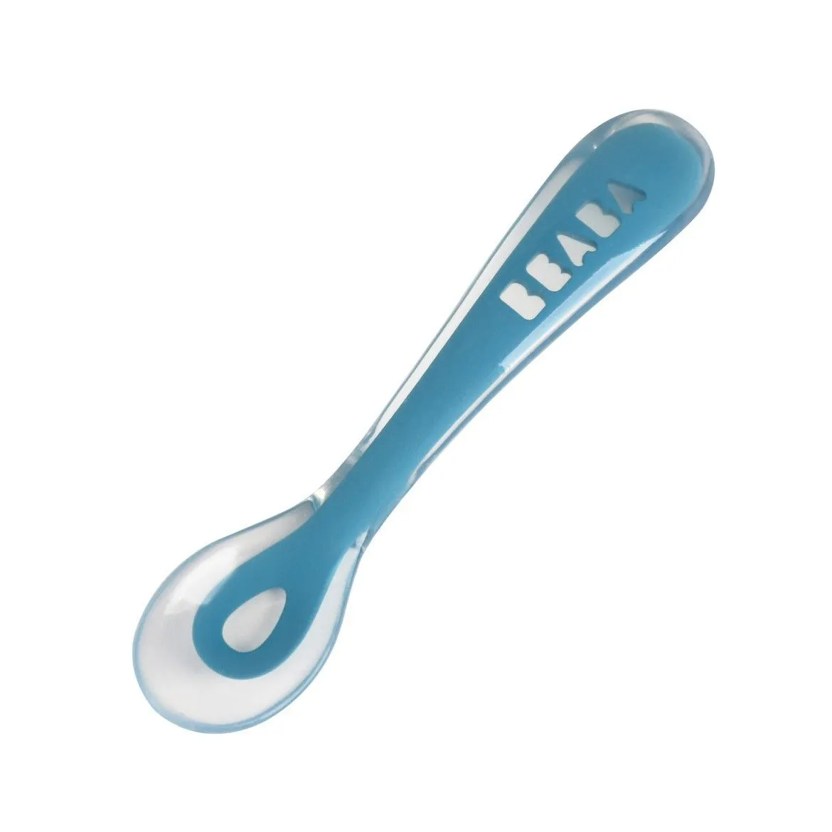 Эргономическая ложка Beaba 2 2ND AGE Silicone Spoon от 8 месяцев в блистере