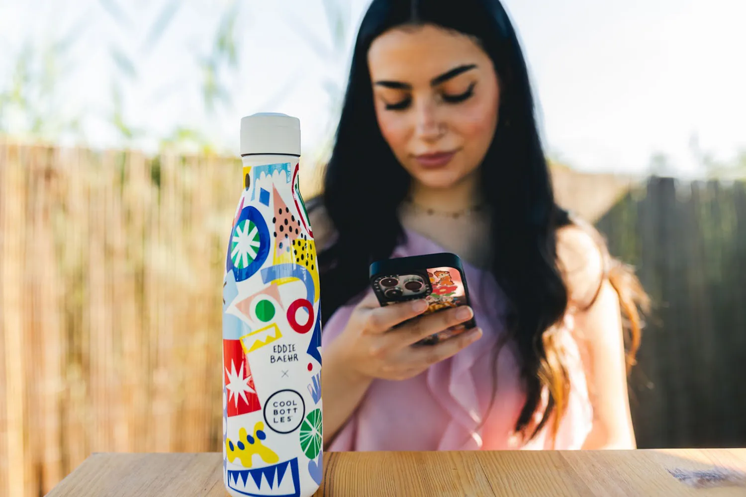 Термос-термобутылка Cool Bottles Eddie Baehr Electric Garden 500 мл