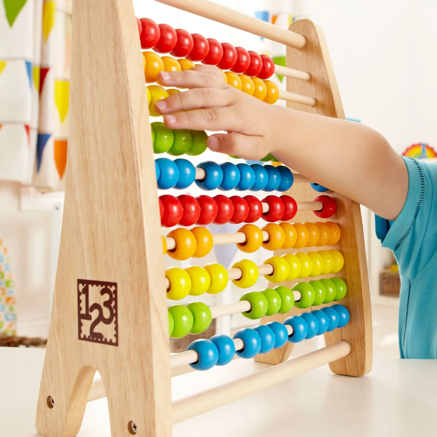 Игровой набор HAPE Радужные «Счеты» E0412_HP