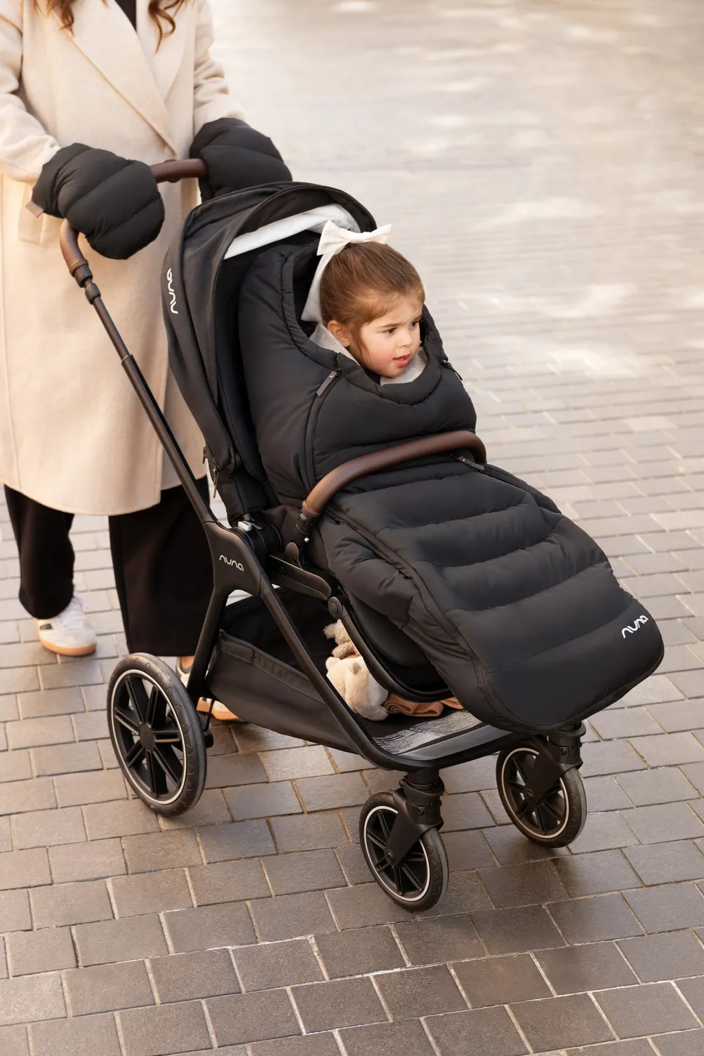 Коляска 2 в 1 Nuna TRIV LX AS с зимним комплектом