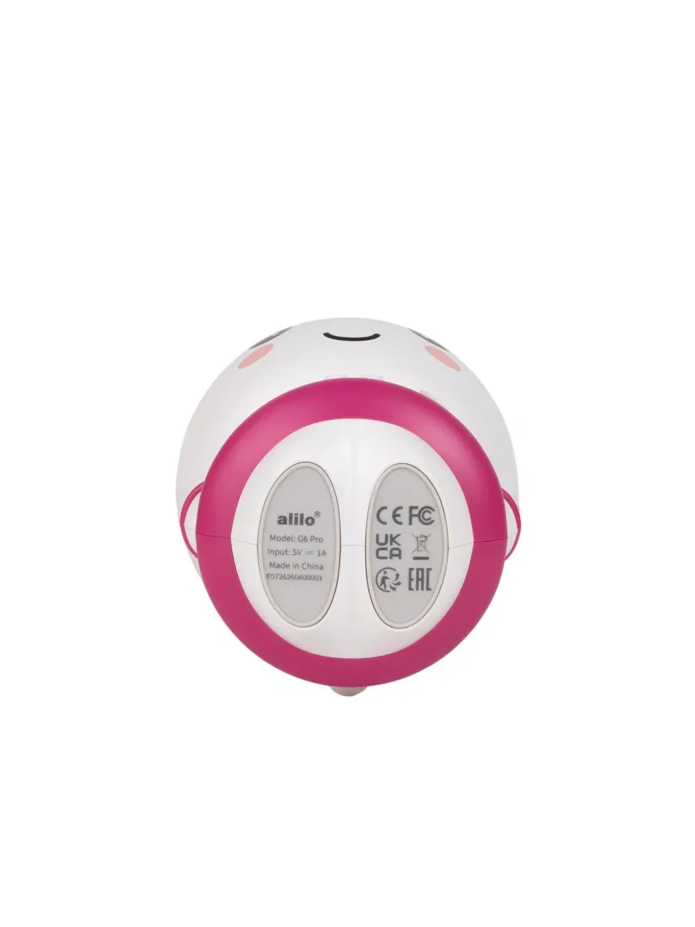 Зайка Alilo большой G6 PRO розовый 60464. Изображение 4