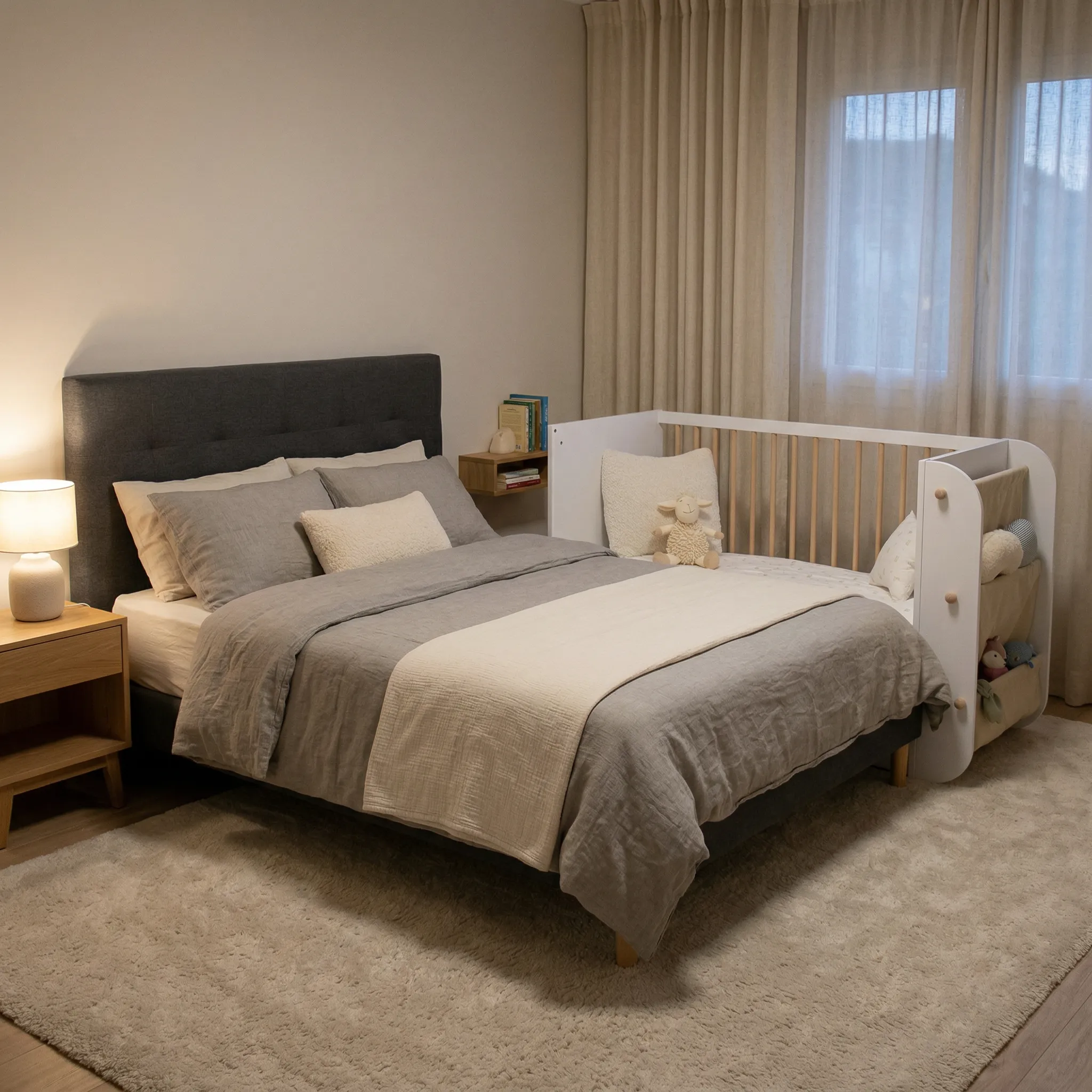 Кровать Micuna Salonica 120*60 белый/дерево (white/wood). Изображение 8