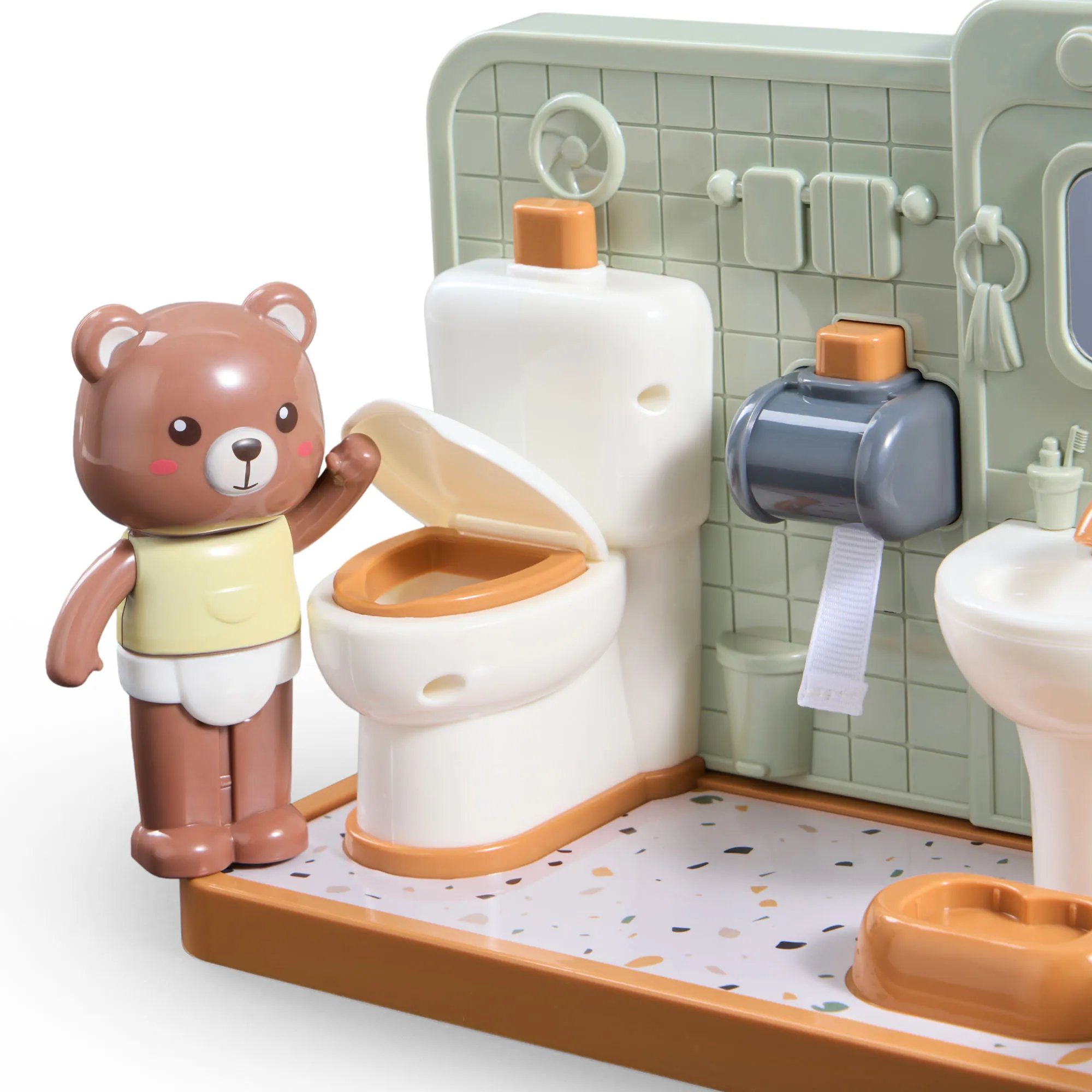 Игрушечный набор Happy Baby ванная Happy Bathroom 331973