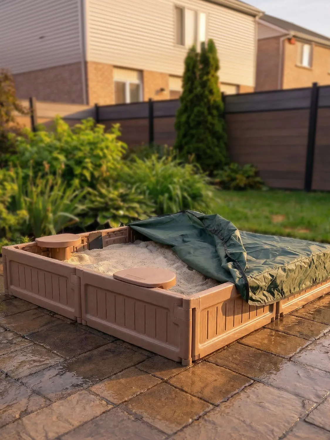 Песочница UNIX Kids квадратная Square 123