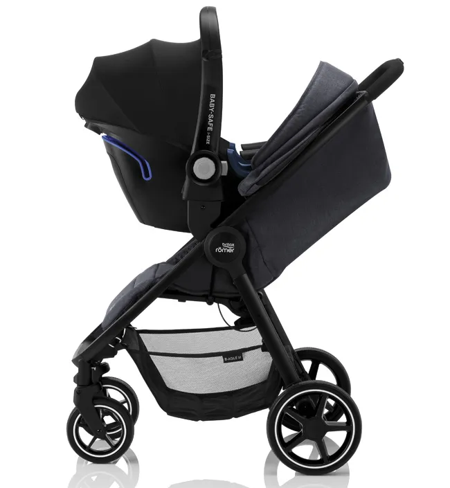 Адаптеры CLICK&GO для установки люльки/автокресла Britax Roemer на коляски B-Agile М/R