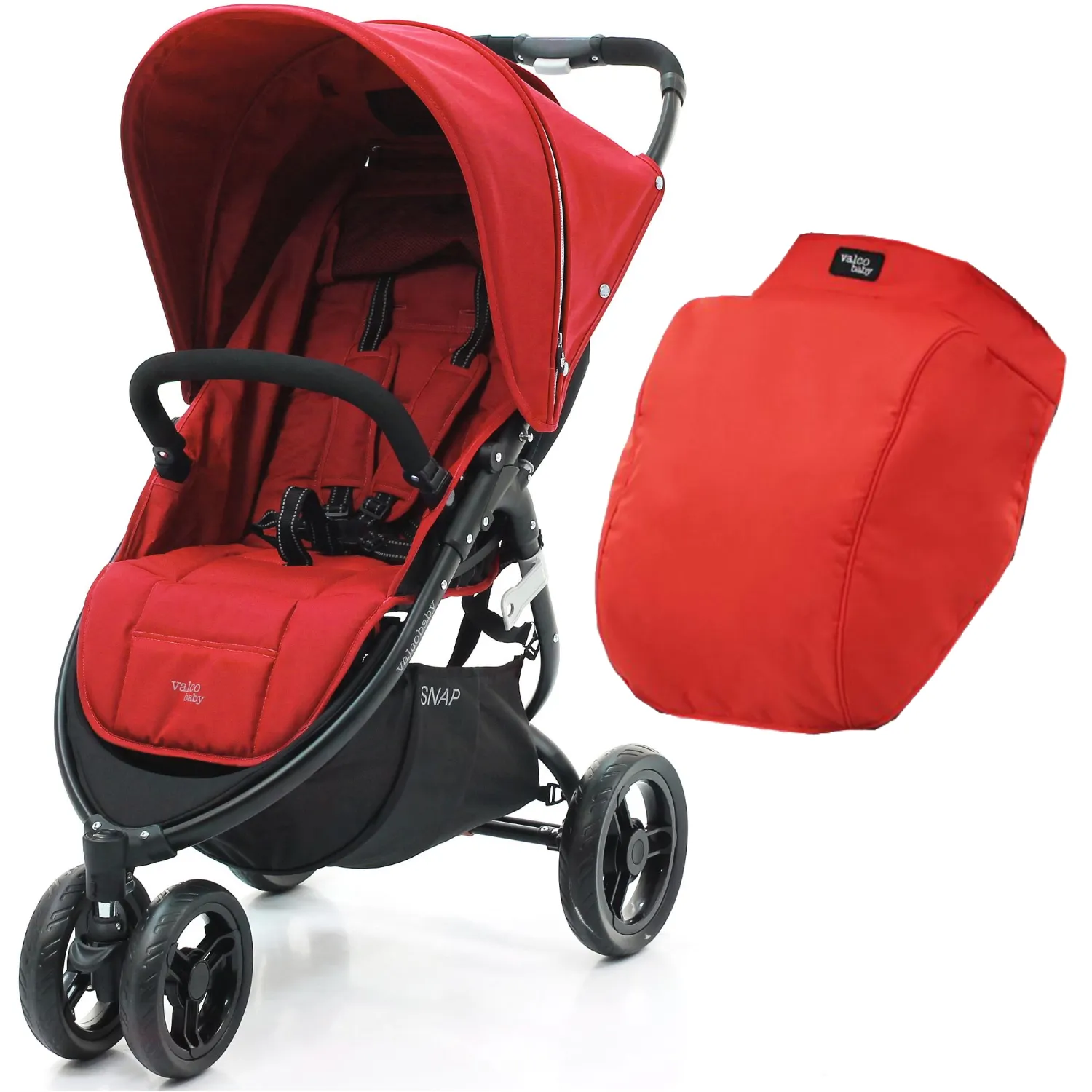 Коляска прогулочная Valco Baby Snap + накидка на ножки