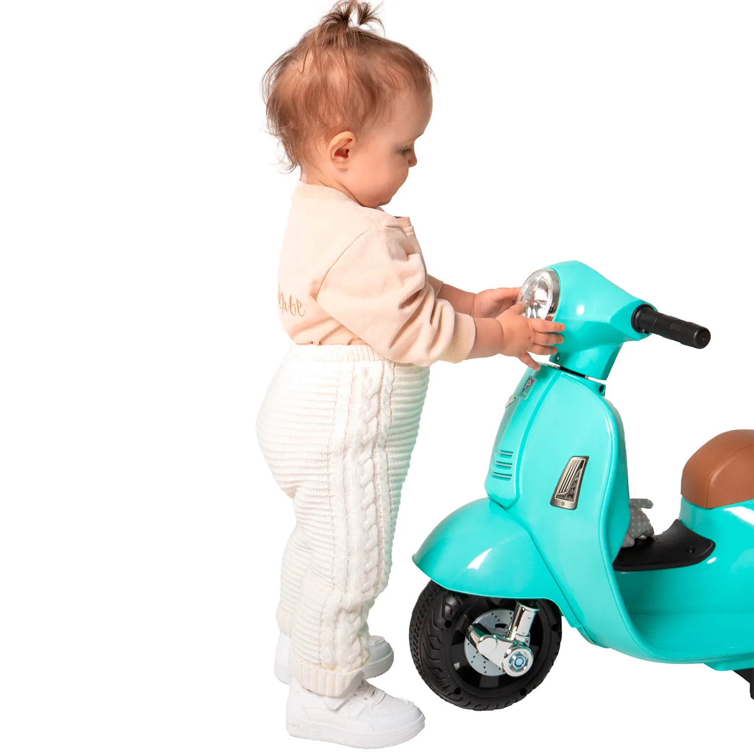 Каталка Sweet Baby Vespa H1-K Tea аккумуляторная