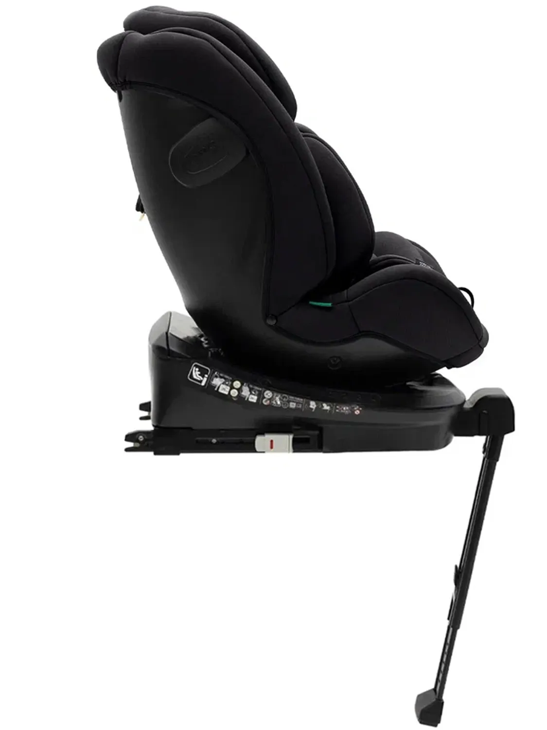 Автокресло 0+/1/2/3 Agex Comfort i-Fix 360 нов, черный (black). Изображение 12