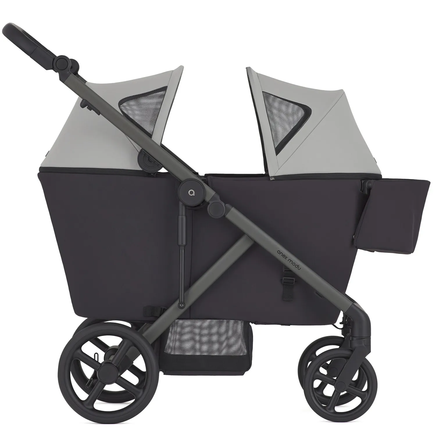 Коляска-вагончик прогулочная Wagon для двойни Anex Modu