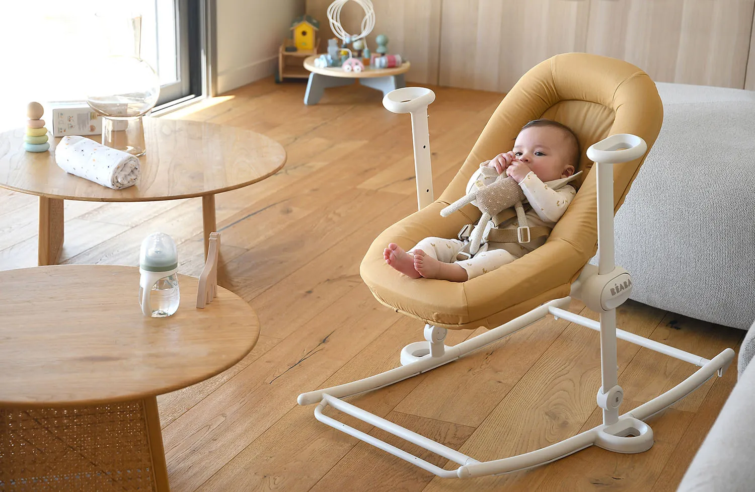 Шезлонг Beaba UP & DOWN LICHEN / TRANSAT UP & DOWN