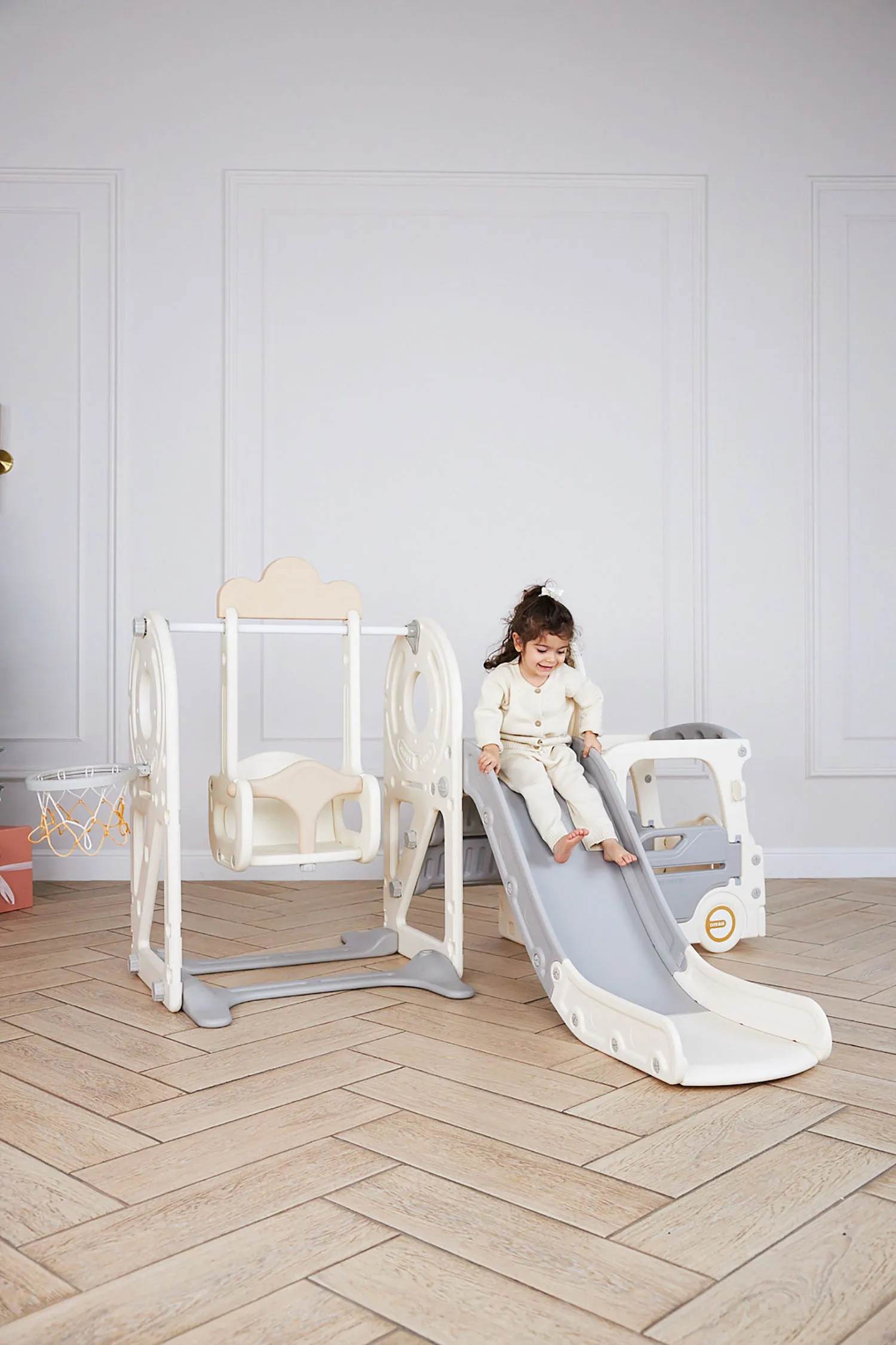 Комплекс игровой с горкой UNIX Kids Super Bus