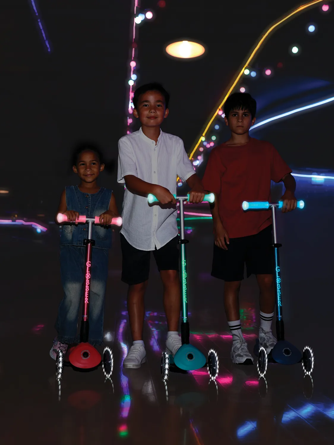 Самокат Globber Elite Glow Lights