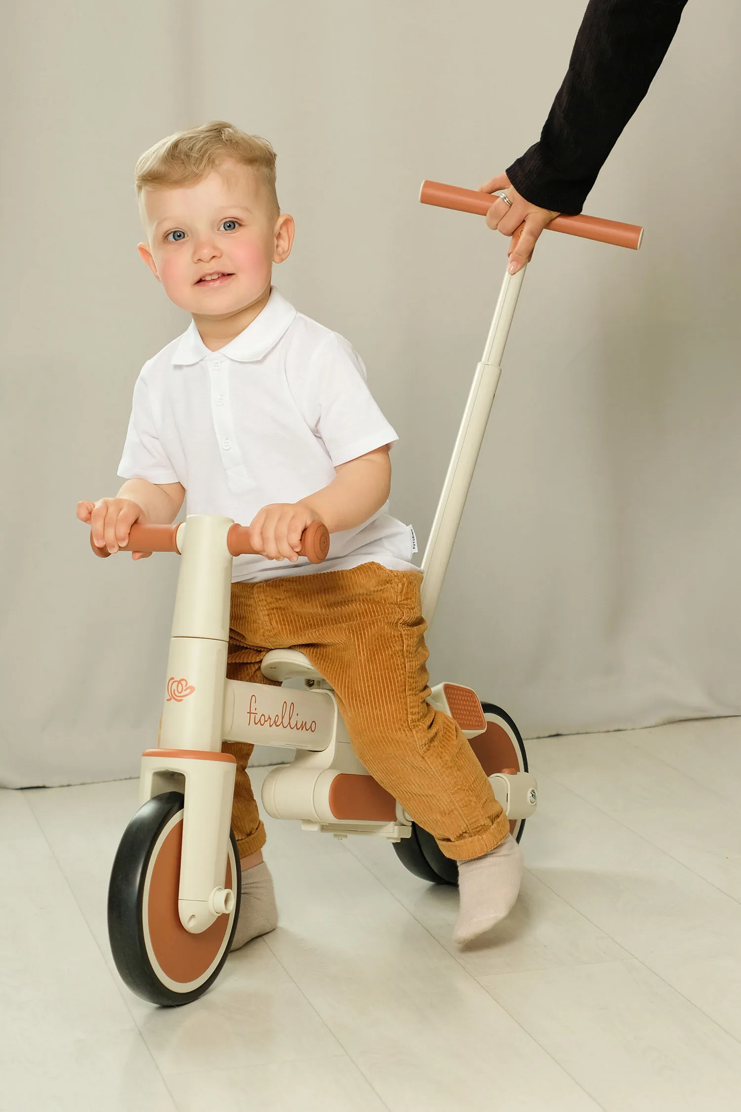 Беговел-каталка Fiorellino beige TS866