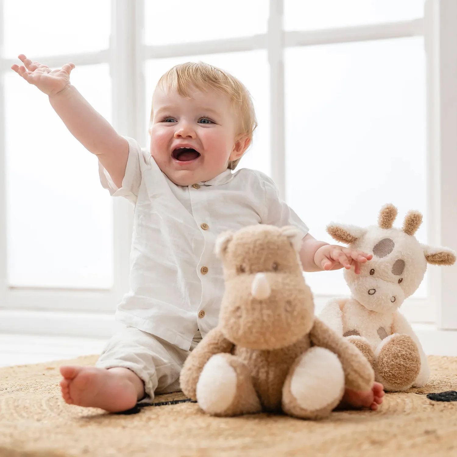 Игрушка мягкая Nattou Doudou TEDDY Мишка 856065