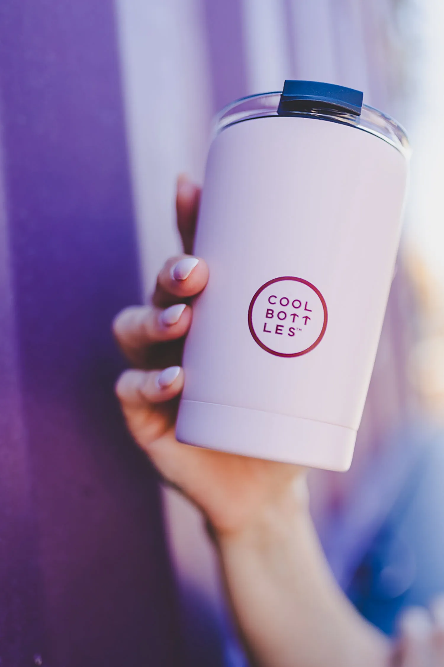 Термокружка Cool Bottles Tumbler Pastel Pink 330 мл CBT33PAP