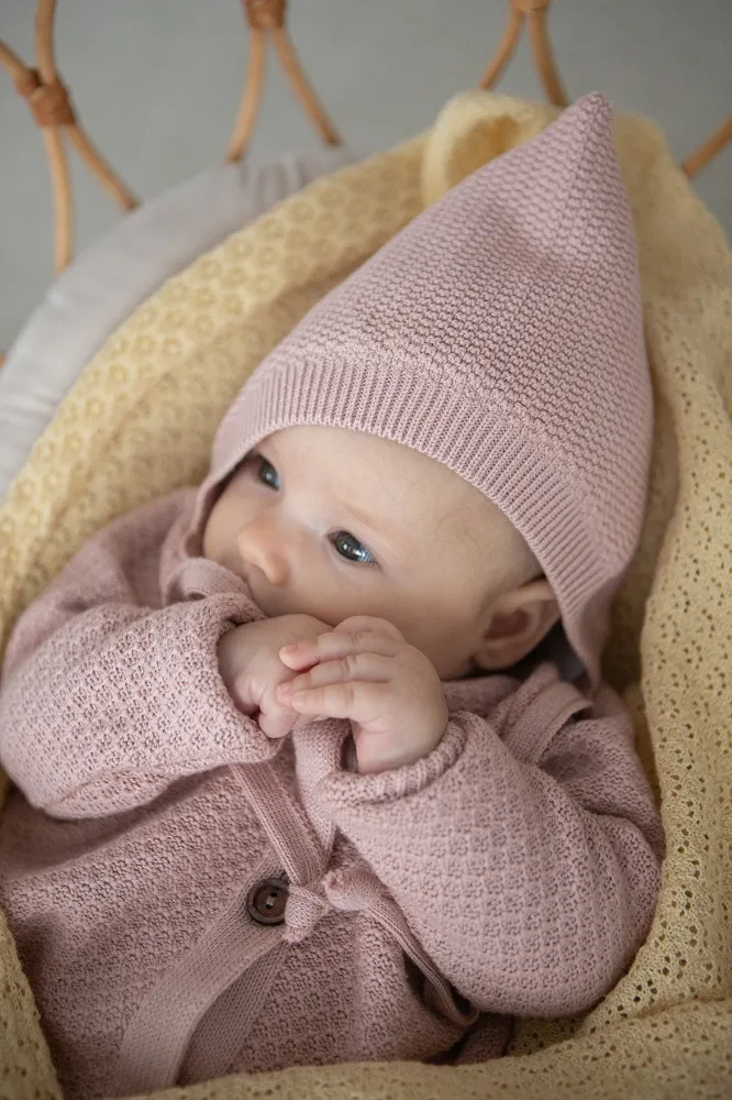 Комбинезон детский LoomKnits Пудровый хлопок