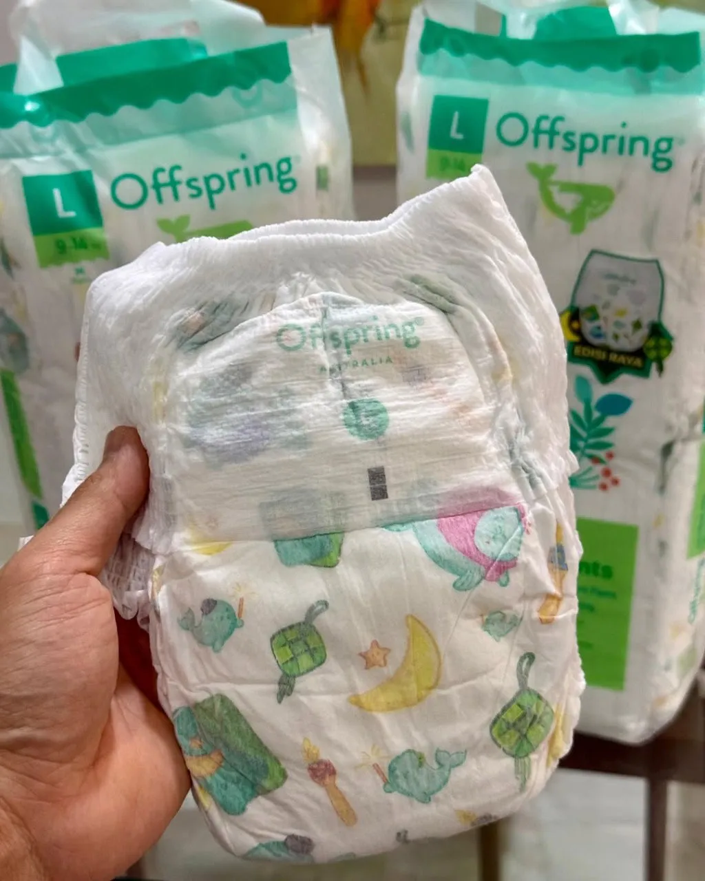 Трусики-подгузники Offspring M 6-11 кг Восточные сказки 42 шт OF02MRRS