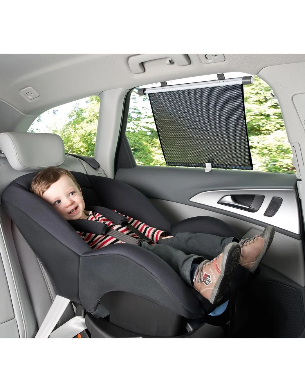 Шторка солнцезащитная на присоске 2 шт Bebe Confort Rollershade