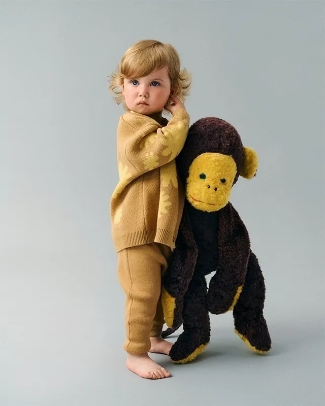 Кардиган детский Loomknits Корица