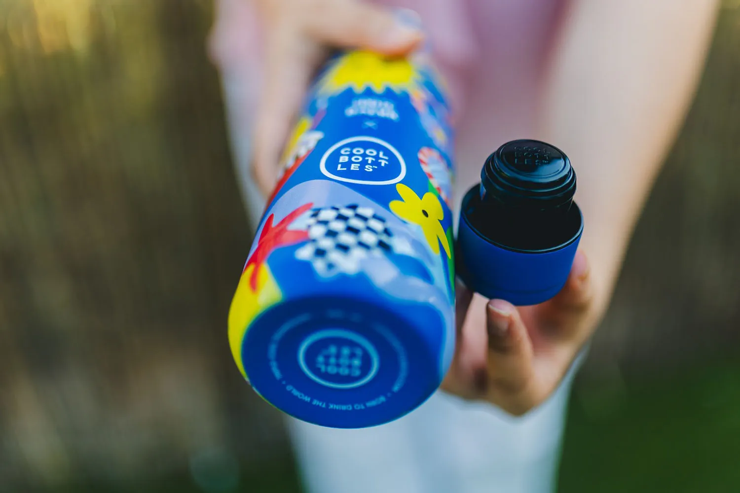 Термос-термобутылка Cool Bottles Eddie Baehr Sunshine Fiesta 500 мл