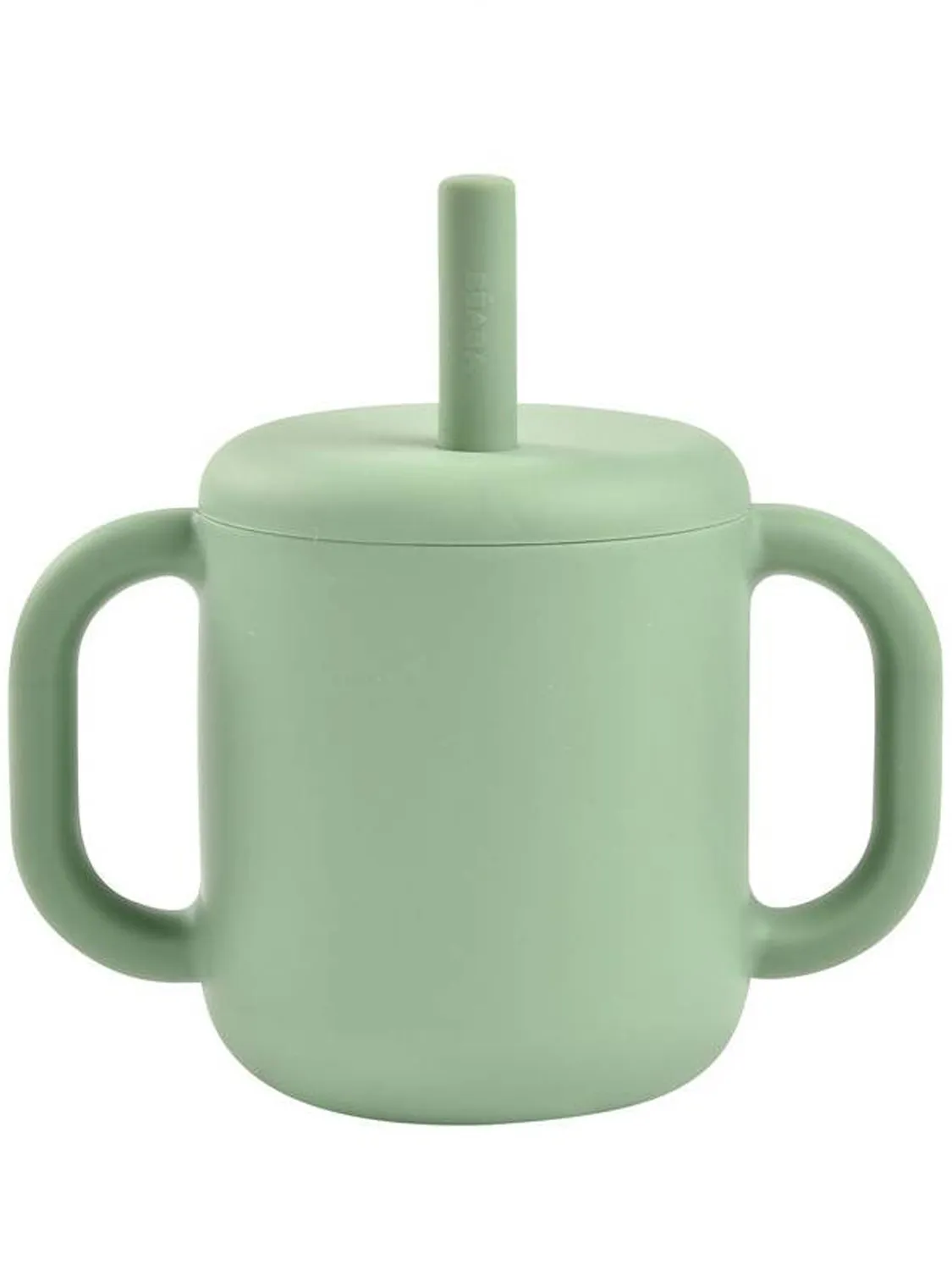 Поильник Beaba 170 мл с крышкой и трубочкой TASSE PAILLE SILICONE