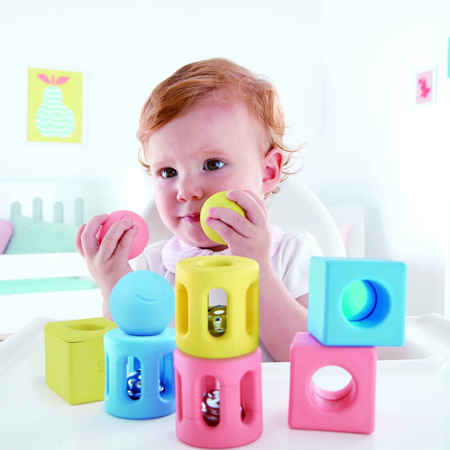 Конструктор-погремушка Hape «Улыбка»