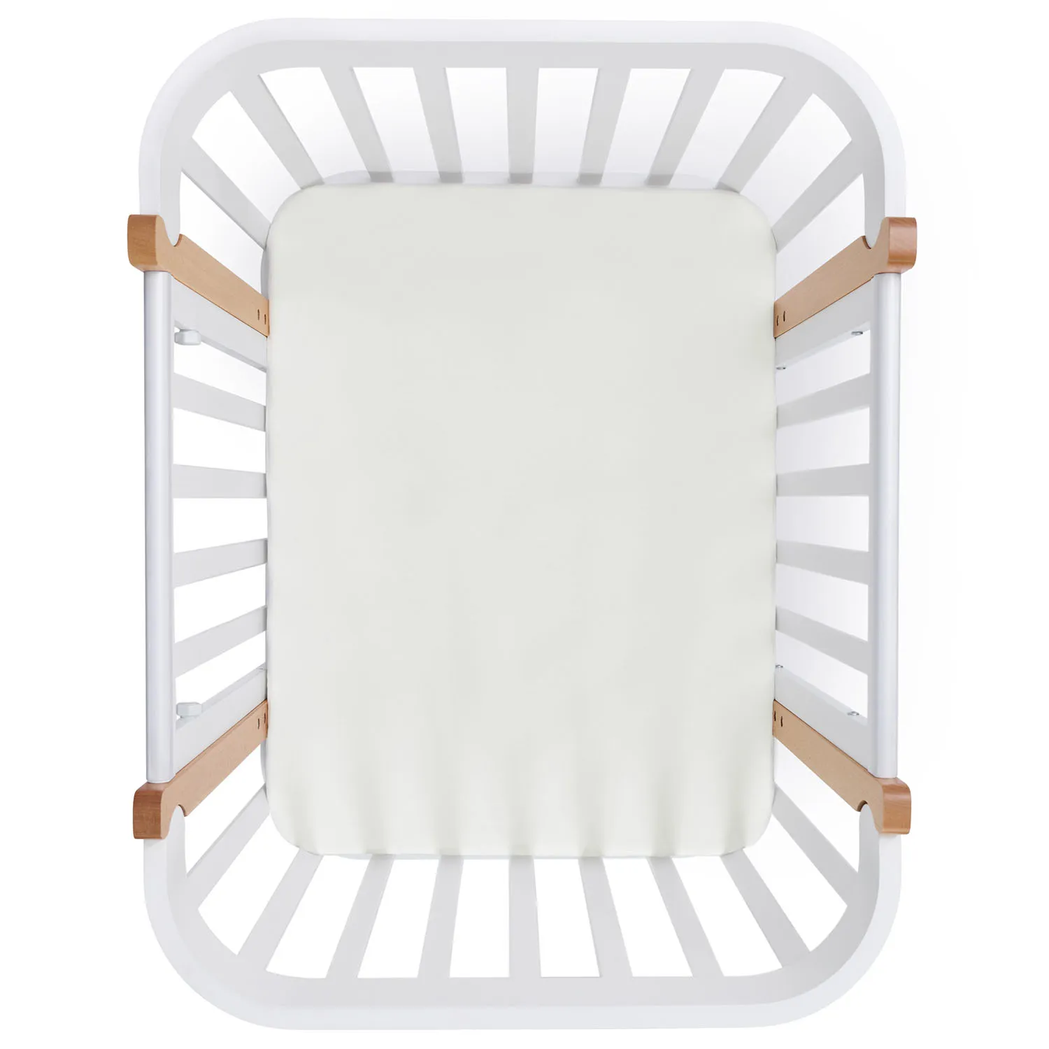 Простыня Happy Baby на резинке 100x70 см, трикотаж, комплект 2 штуки 87563