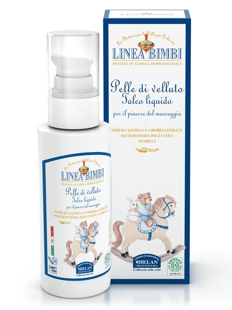 Флюид (тальк) детский HELAN для деликатных мест 100 мл 139TL-RU