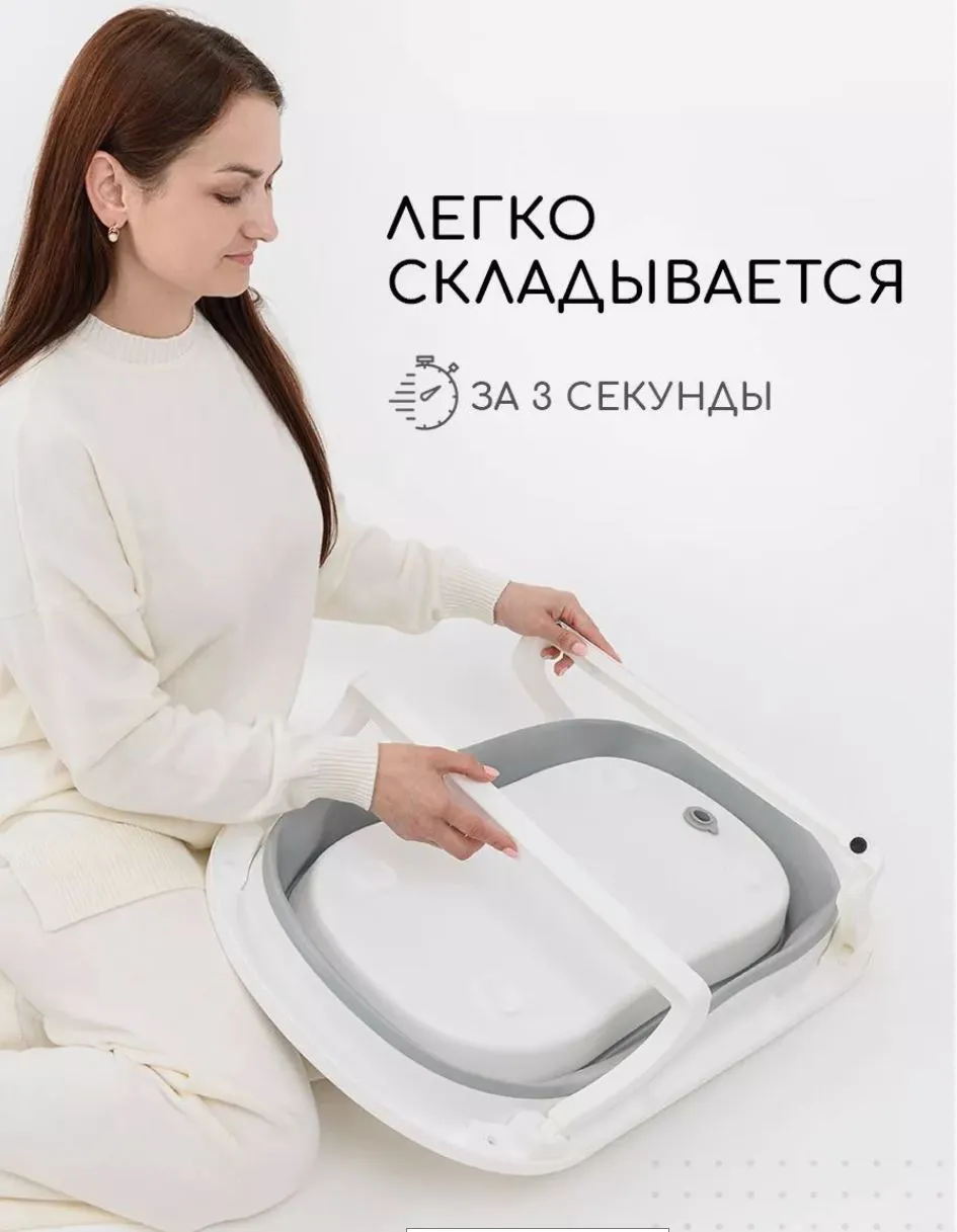 Детская складная ванночка набор Iningbaby NB001