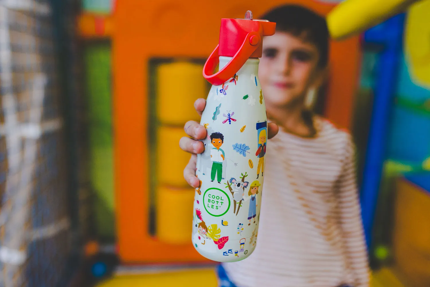 Термос–термобутылка Cool Bottles Kids серия Playland Curious Explorers 350 мл CBBK35CE