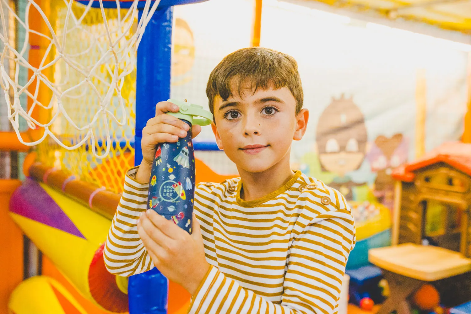 Термос–термобутылка Cool Bottles Kids серия Adventure Space Rockets 260 мл