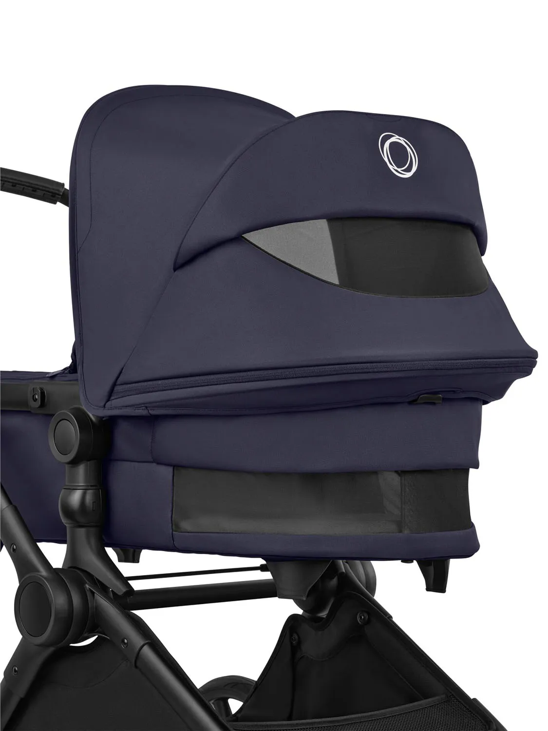 Коляска 2 в 1 Bugaboo Cub complete, ЧЕРНЫЙ (BLACK/DEEP INDIGO-DEEP INDIGO). Изображение 2