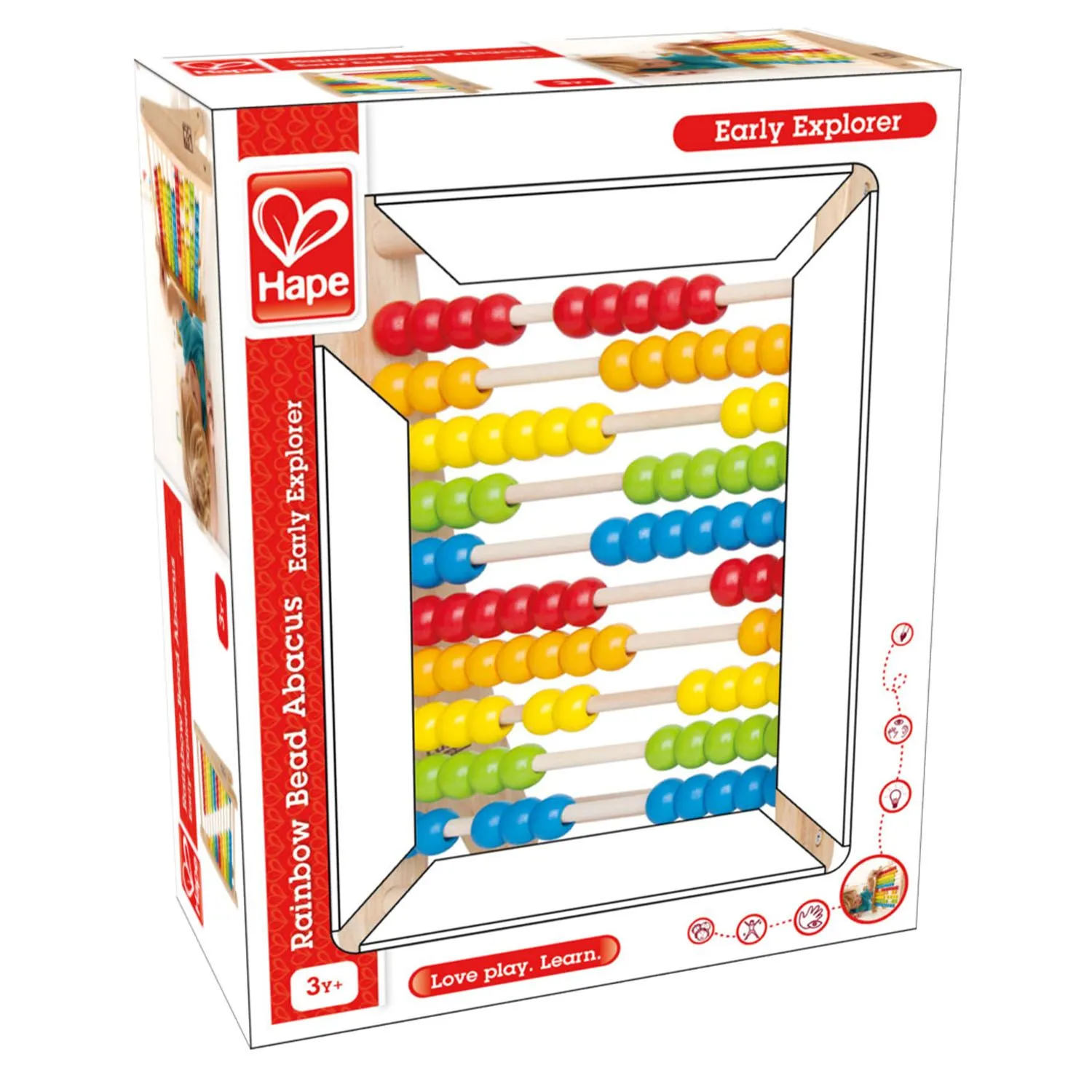 Игровой набор HAPE Радужные «Счеты» E0412_HP