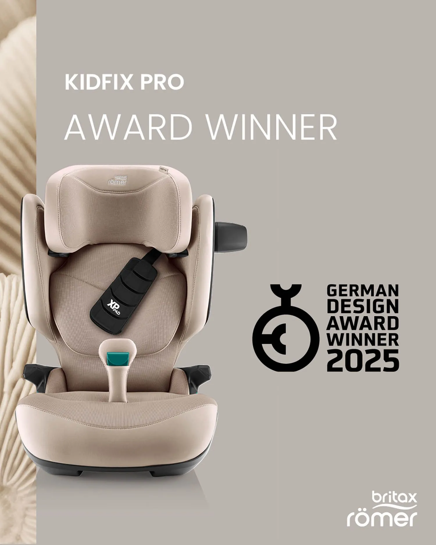 Автокресло 2/3 Britax Roemer KIDFIX PRO i-Size Lux