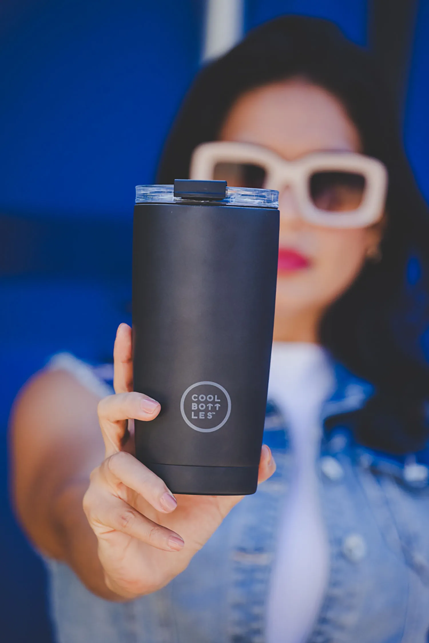 Термокружка Cool Bottles Tumbler Mono Black 550 мл CBT55MOB