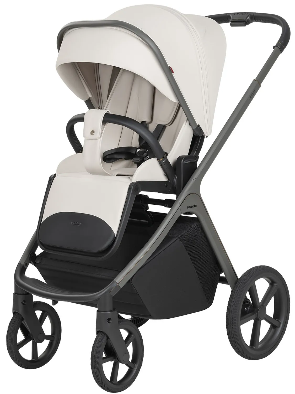 Коляска 2 в 1 CARRELLO Vector F CRL-6700, бежевый (zephyr beige). Изображение 5
