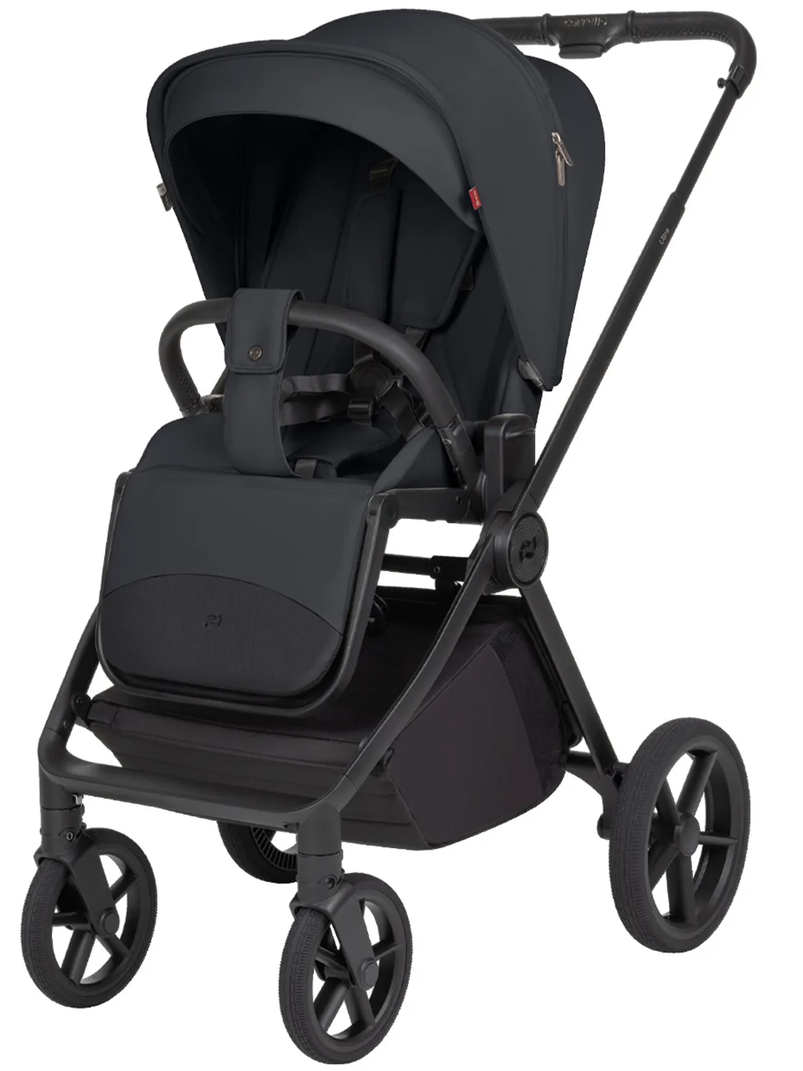 Коляска 2 в 1 CARRELLO Ultra F CRL-6557, черный (basalt black). Изображение 3
