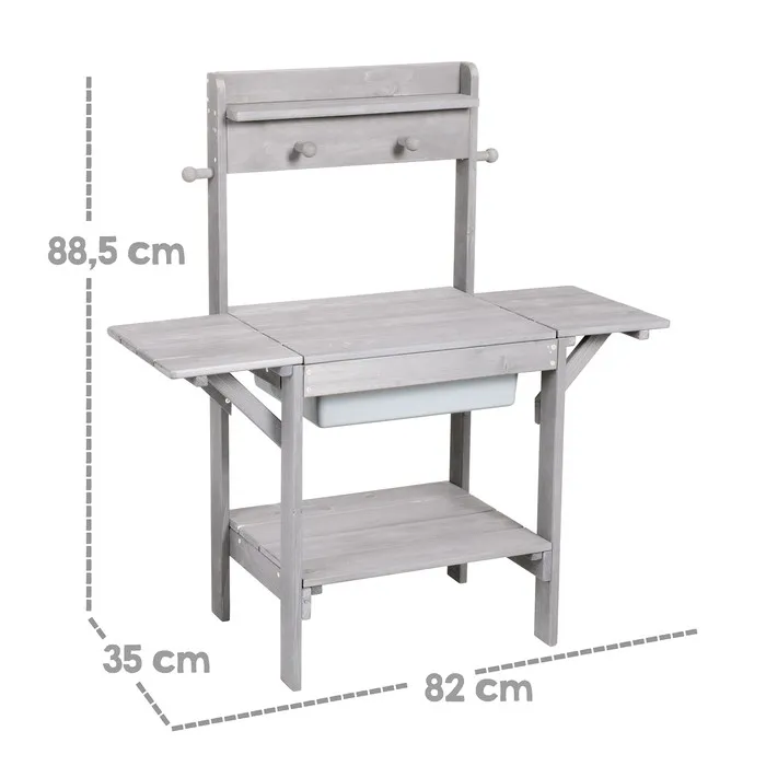 Кухня детская игровая ROBA для улицы Midi серый 456019GA