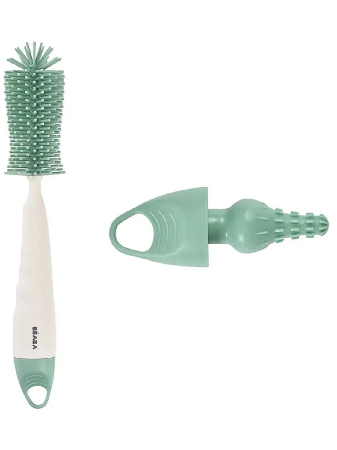 Ёршик силиконовый 2-в-1 Beaba SILICONE BOTTLE BRUSH 911672