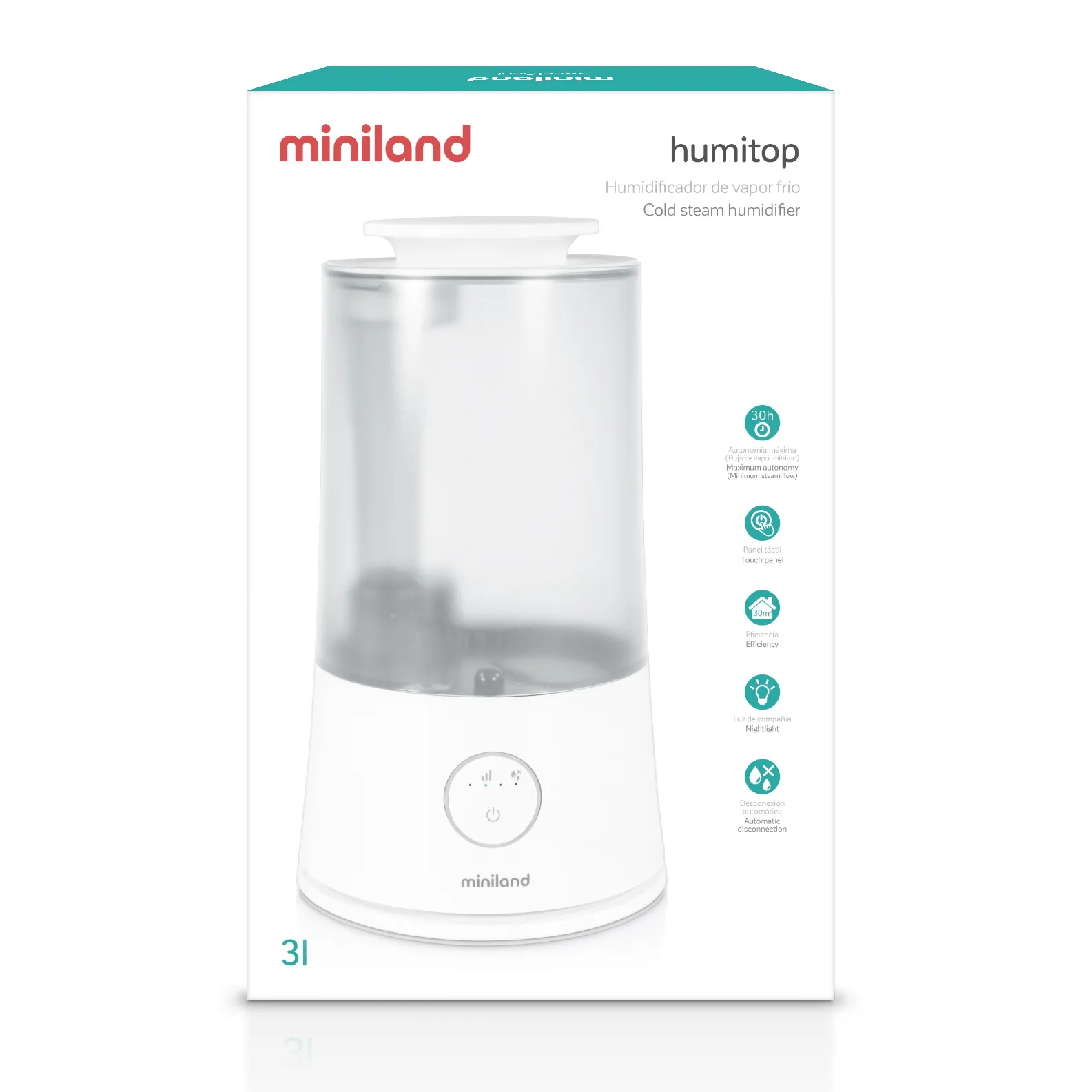 Увлажнитель воздуха Miniland Humitop 89319