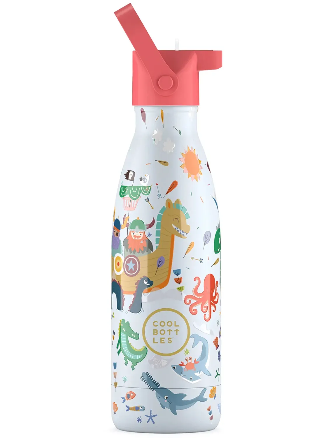 Термос–термобутылка Cool Bottles Kids серия Playland Brave Vikings 350 мл CBBK35BV