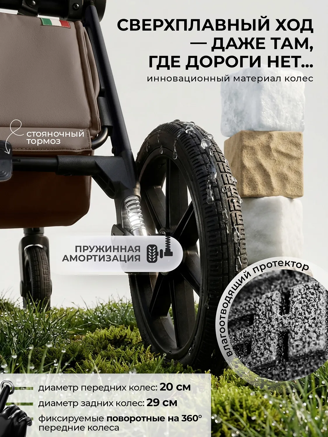Коляска прогулочная SBL / Sweet Baby Elegante Therma
