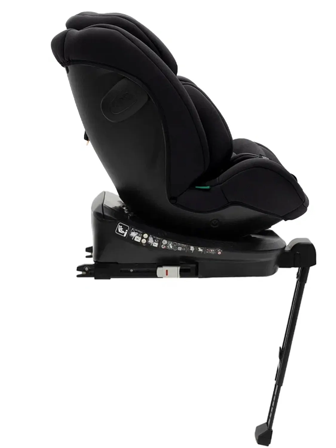 Автокресло 0+/1/2/3 Agex Comfort i-Fix 360 нов, черный (black). Изображение 13