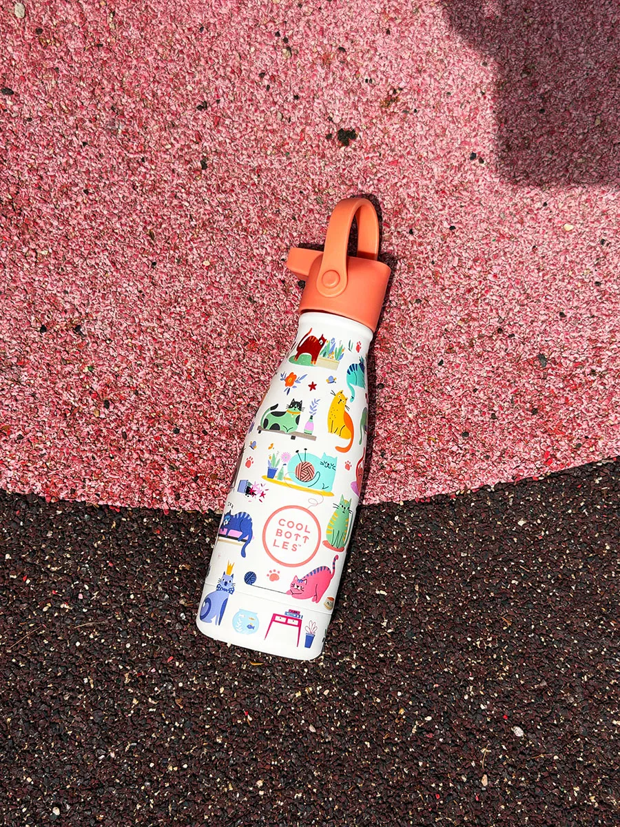 Термос-термобутылка Cool Bottles Kids серия Enjoyer Kitty Club 260мл CBBK26KC. Изображение 6