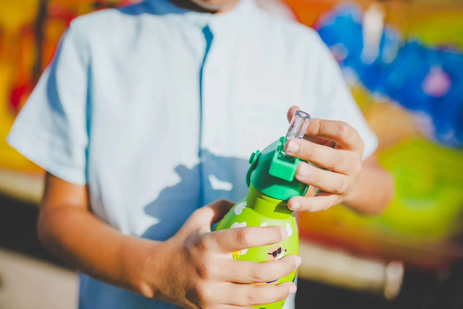 Термос–термобутылка Cool Bottles Kids Rolling Skaters 500 мл