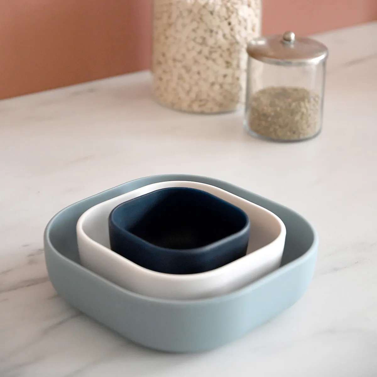 Набор тарелок Beaba силикон (3 штуки) 3 BOLS SILICONE GIGOGNES