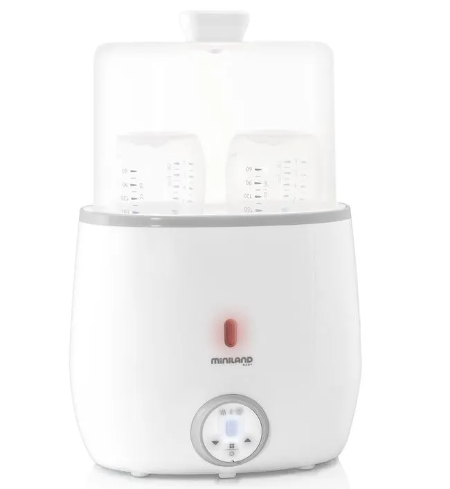 Подогреватель-стерилизатор для двух бутылочек Miniland Warmy Twin 89197